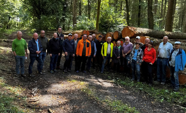 Begehung des Waldes "Polcher Holz"